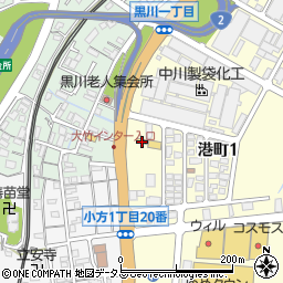 日産プリンス広島販売大竹店周辺の地図