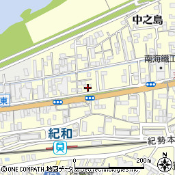 和歌山県和歌山市中之島916周辺の地図