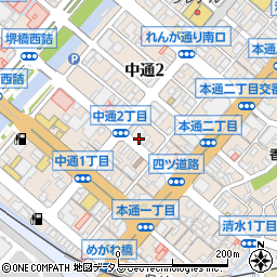 コスモス薬局　呉中通店周辺の地図