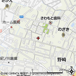 和歌山県和歌山市野崎277周辺の地図