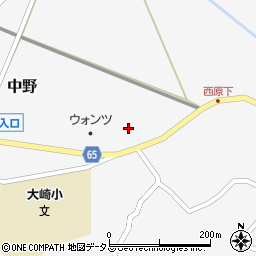 広島県豊田郡大崎上島町中野1813周辺の地図