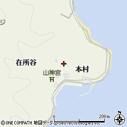 徳島県鳴門市瀬戸町室周辺の地図