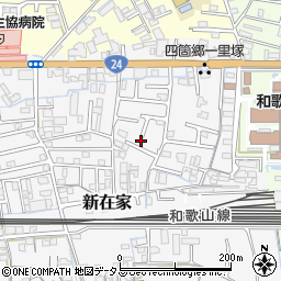 和歌山県和歌山市新在家81周辺の地図