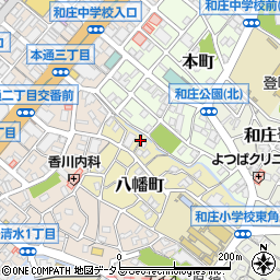 広島県呉市八幡町4周辺の地図