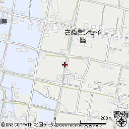 香川県高松市香南町由佐707-2周辺の地図