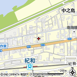 和歌山県和歌山市中之島920周辺の地図