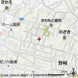 和歌山県和歌山市野崎274周辺の地図