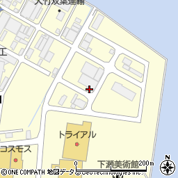 株式会社萩原製作所　晴海工場周辺の地図