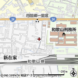 和歌山県和歌山市新在家115-7周辺の地図