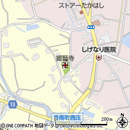 郷賢寺周辺の地図