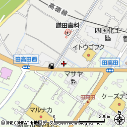 香川県東かがわ市白鳥132周辺の地図