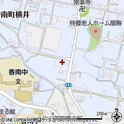 香川県高松市香南町横井464周辺の地図