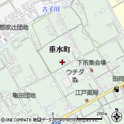 香川県丸亀市垂水町3012周辺の地図