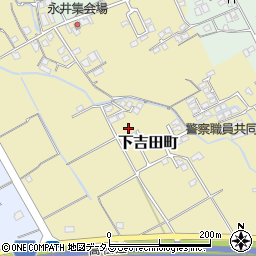 香川県善通寺市下吉田町724周辺の地図
