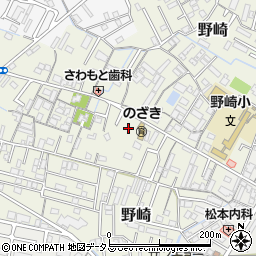 和歌山県和歌山市野崎周辺の地図