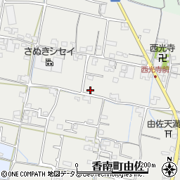 香川県高松市香南町由佐575-3周辺の地図