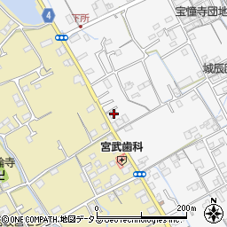 香川県丸亀市郡家町523周辺の地図