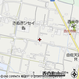 香川県高松市香南町由佐575周辺の地図