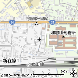 和歌山県和歌山市新在家115-14周辺の地図