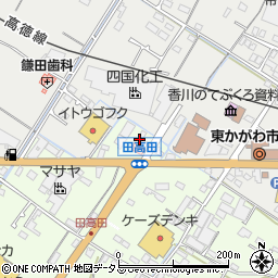 香川県東かがわ市白鳥89周辺の地図