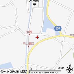 大崎上島町役場　大崎産業会館周辺の地図