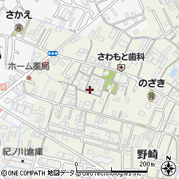 和歌山県和歌山市野崎247周辺の地図