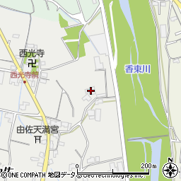香川県高松市香南町由佐488-1周辺の地図