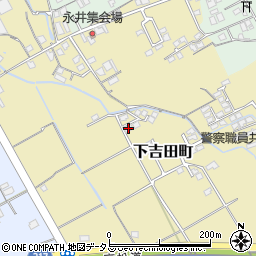 香川県善通寺市下吉田町720周辺の地図