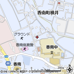 香川県高松市香南町横井825周辺の地図