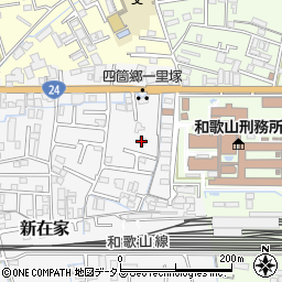 和歌山県和歌山市新在家124周辺の地図