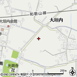 和歌山県和歌山市大垣内周辺の地図