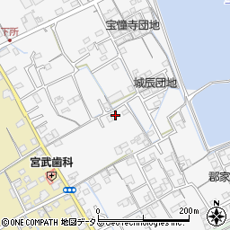 香川県丸亀市郡家町495-6周辺の地図