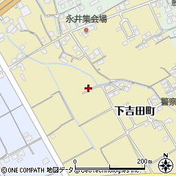 香川県善通寺市下吉田町854周辺の地図