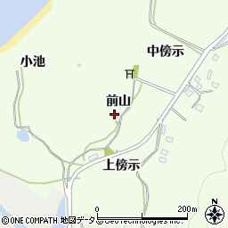 徳島県鳴門市瀬戸町大島田前山周辺の地図