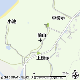 徳島県鳴門市瀬戸町大島田（前山）周辺の地図