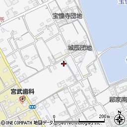 香川県丸亀市郡家町495-1周辺の地図