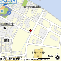 株式会社ニヤクコーポレーション　中国支店大竹事業所周辺の地図