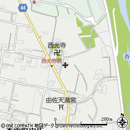 香川県高松市香南町由佐505-3周辺の地図