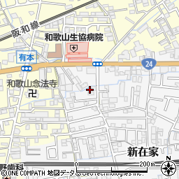 和歌山県和歌山市新在家150周辺の地図