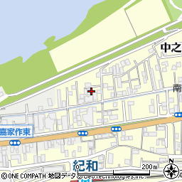 和歌山県和歌山市中之島940周辺の地図