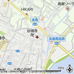 北嶋米穀店周辺の地図