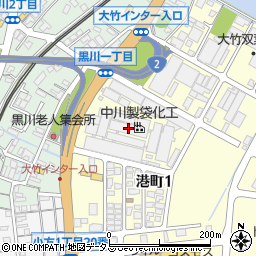 中川製袋化工周辺の地図