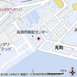 呉鯨工株式会社周辺の地図
