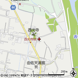 香川県高松市香南町由佐507-3周辺の地図