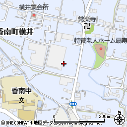香川県高松市香南町横井461周辺の地図