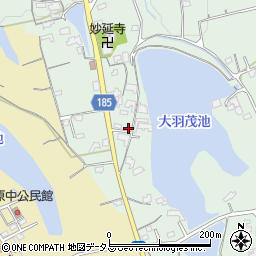 香川県綾歌郡綾川町萱原188-1周辺の地図
