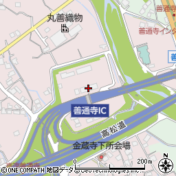 香川県警察本部高速道路交通警察隊善通寺分駐隊周辺の地図