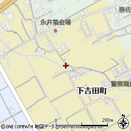 香川県善通寺市下吉田町942周辺の地図