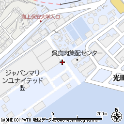広島県呉市光町周辺の地図