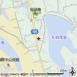 香川県綾歌郡綾川町萱原188-2周辺の地図